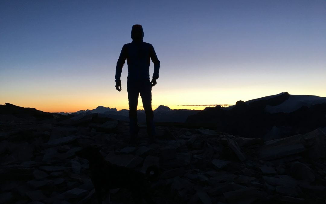 Un tramonto speciale, circondati da ombre