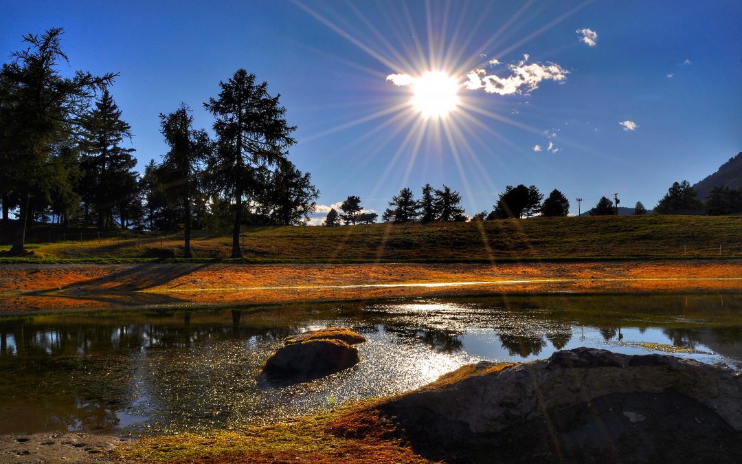 Nell’abbraccio delle lunghe ombre della sera